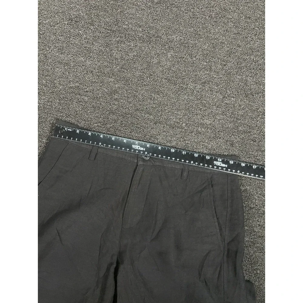 Outlier Injected Linen Pants Mens 30 Black Lightweight Tech Linen Trousers